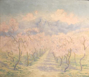 Les amandiers, Balearesn Anglicky: Almond trees, Balearicn Nederlands: De amandelbomen, Balearenn